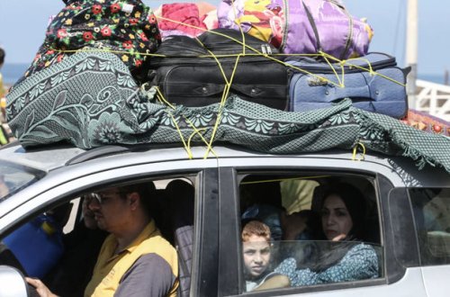 Misir fələstinli qaçqınları qəbul etmək istəmir: Onları göndərməklə hədələyir