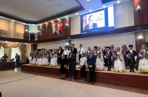 “Ürəklərdə yaşayan Dahi” adlı tədbir keçirilib