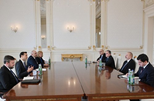 Prezident İlham Əliyev ABŞ Dövlət Departamentinin nümayəndəsini qəbul edib - YENİLƏNİB