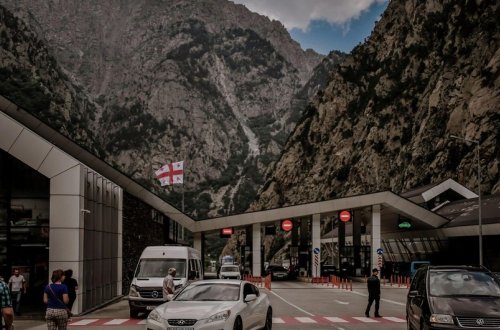 Rusiya-Gürcüstan sərhədində mərmi aşkarlanıb