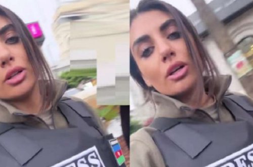 Azərbaycanlı jurnalist canlı yayımda ölümlə üz-üzə qaldı (VİDEO)