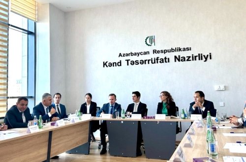 Kənd təsərrüfatı məhsullarının xarici bazarlara daşınmasında təcrübəli şirkətlərlə əməkdaşlıq imkanları müzakirə olunur