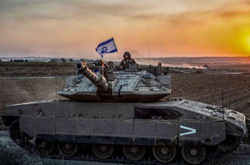 İsrail ordusu ilk dəfə Qəzza zolağına daxil oldu