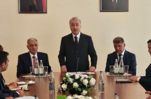 Samuxun yeni icra başçısı kollektivə təqdim olundu