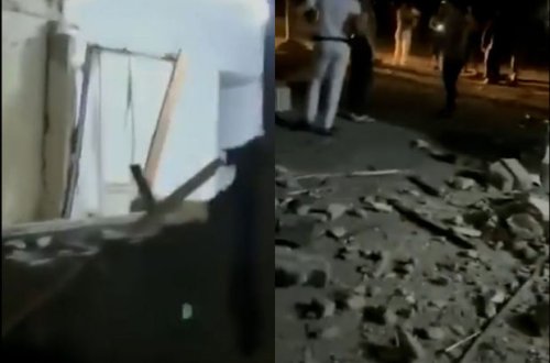 Misirin İsraillə sərhədinə raket düşüb, yaralananlar var - VİDEO