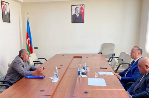 Kənd Təsərrüfatı Nazirliyinin Aparat rəhbəri Azad Cəfərli Ağcabədidə vətəndaşları qəbul edib