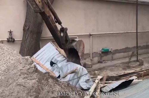 FHN tərəfindən qanunsuz tikinti işlərinin qarşısı alınıb (VİDEO)