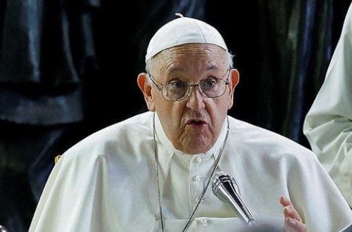 Papa İsrail-Fələstin probleminin iki tərəfli həllinə çağırıb