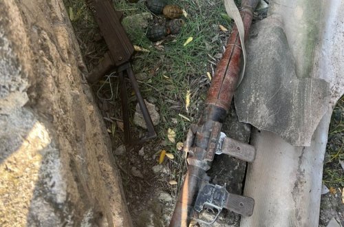 Qubadlıda silah-sursat aşkar edilib