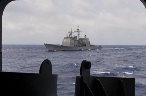 ABŞ və Kanada hərbi gəmiləri Tayvan boğazından keçib