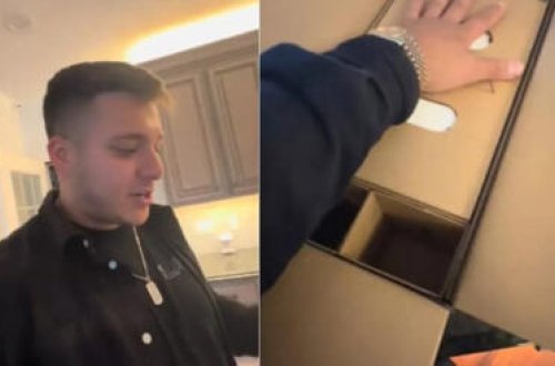 İphone sifariş edən oğlan qutunu açanda şoka düşdü - VİDEO