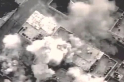 İsrail ordusu Qəzzada təxminən 450 hədəfi vurub