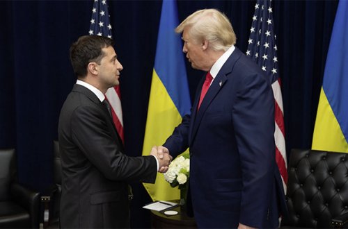 Tramp Zelenskinin dəvətini qəbul etməyib