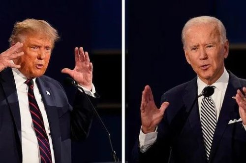 Bayden 5 kritik ştatda Trampdan geri qaldı