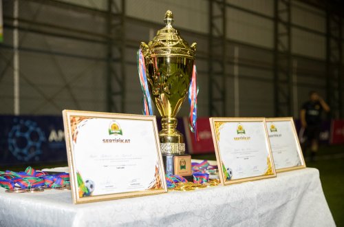 “Zəfər” futbol turnirinə yekun vurulub
