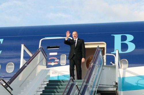 Azərbaycan Prezidenti İlham Əliyevin Özbəkistana səfəri başa çatıb - FOTO