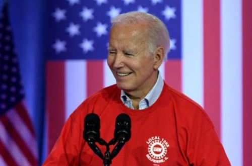 Baydenin çıxışı zamanı səs çıxdı: “Bu mən deyildim” - VİDEO