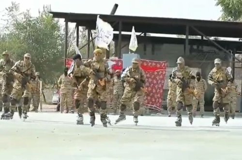 “Taliban” əfqan polisləri çarxlı konkilərlə təchiz edib - VİDEO