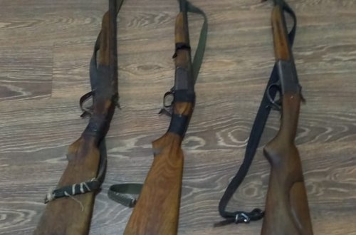 Kürdəmirdə qanunsuz ov edənlər saxlanılıb, silahları götürülüb