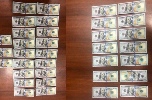 Bakıda saxta dollar satan dəstə üzvləri saxlanılıblar - FOTO/VİDEO