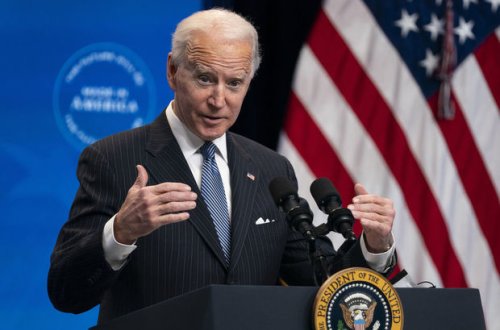 Bayden Ukrayna və Yaxın Şərqdəki münaqişələrin faydalarından danışıb