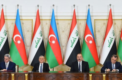Azərbaycan-İraq sənədləri imzalanıb - YENİLƏNİB + FOTO