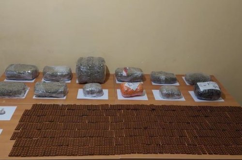 İrandan Azərbaycana 19 kq narkotikin keçirilməsinin qarşısı alınıb - FOTO