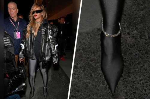 Rihanna 400 min dollarlıq saatı ayağına bağlayıb
