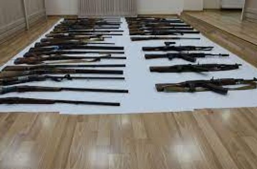 В Шеки за последние 25 дней изъята 31 единица огнестрельного оружия