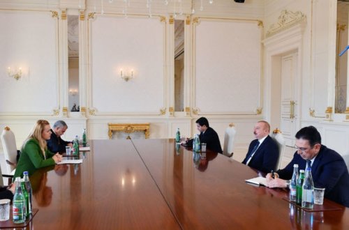 Prezident İlham Əliyev BMT-nin Avropa üzrə İqtisadi Komissiyasının icraçı katibini qəbul edib