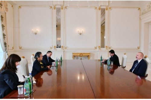 İlham Əliyev BMT-nin Asiya və Sakit okean üzrə İqtisadi və Sosial Komissiyasının icraçı katibini qəbul edib