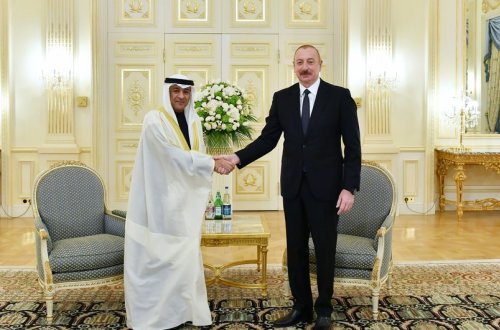 Президент Ильхам Алиев принял генерального секретаря Совета сотрудничества стран Персидского залива