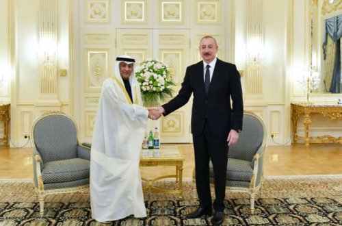 Prezident İlham Əliyev Körfəz Əməkdaşlıq Şurasının baş katibini qəbul edib - YENİLƏNİB + FOTO