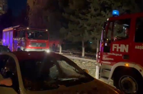 Pert yanğınında daha 8 ev yanıb