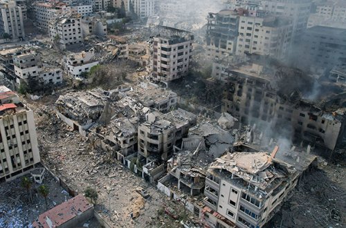 Müvəqqəti atəşkəsdən sonra Qəzzadan ilk görüntülər