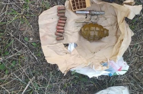 Şüvəlanda hərbi sursatlar aşkarlanıb - FOTO/VİDEO