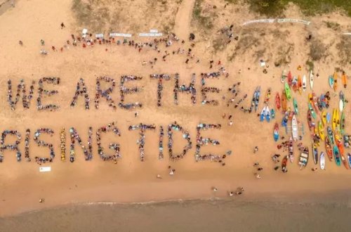 Avstraliyada yüzlərlə fəal limanı kanolarla bağlayıb