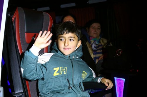 63 sakin də Laçına yola salındı - Fotolar