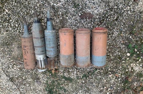 В Зангиланском районе обнаружены артиллерийские снаряды