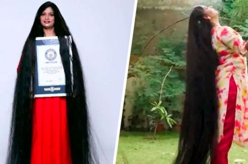 Hindistanlı qadın “Ginnesin Rekordlar Kitabı”na düşüb