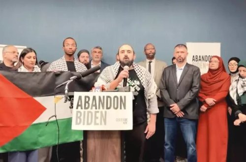 Amerikalı müsəlmanlar Bayden əleyhinə aksita keçirib