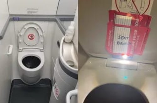 14 yaşlı qız təyyarədə gizli kamera tapdı