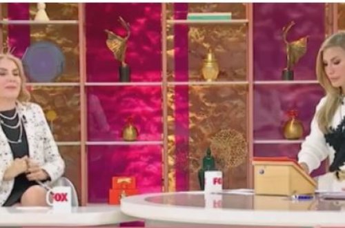 Canlı yayımda zəlzələ oldu, aparıcı özünü itirmədi - VİDEO