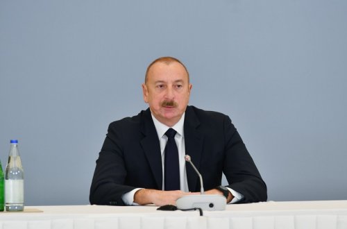 Prezident İlham Əliyev Qarabağda erməni sakinlər üçün yaradılan şəraitdən danışıb