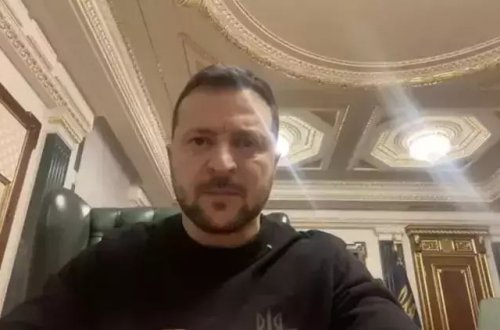 Zelenski dünyaya elan etdi: Rusiya hərbi təyyarəsi VURULDU