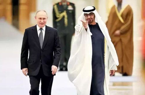 Putin 4 döyüş təyyarəsi ilə BƏƏ-yə gedib