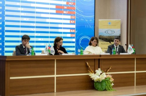 Zərifə Əliyevanın anadan olmasının 100 illiyinə həsr olunmuş Azərbaycan Oftalmoloqlar Cəmiyyətinin Xll Regional Konfransı keçirildi