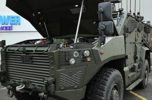 Türkiyədə yerli istehsal olan zirehli texnika ordunun istifadəsinə verilir