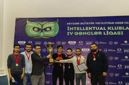 “İntellektual Klubların IV Gənclər Liqası”nın qalibləri məlum olub