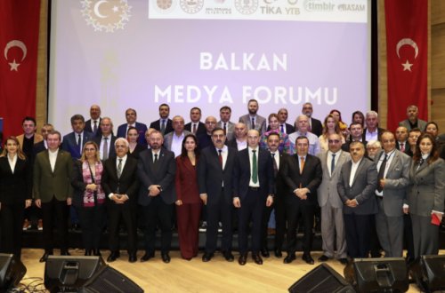 İzmirdə Türk Balkan Media Forumu keçirildi - Aqil Ələsgər iştirak etdi - FOTOLAR